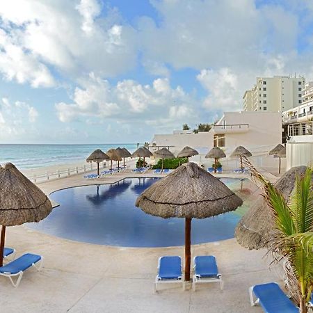Апартаменти Cozy Ocean Front Penthouse At Marlin Beach Канкун Екстер'єр фото
